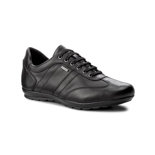 Geox Półbuty U Symbol B Abx B U44P2B 00043 C9999 Czarny ze sklepu MODIVO w kategorii Półbuty męskie - zdjęcie 184869624