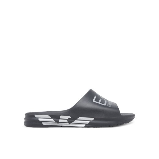 EA7 Emporio Armani Klapki XBP008 XK337 U501 Szary ze sklepu MODIVO w kategorii Klapki męskie - zdjęcie 184869641
