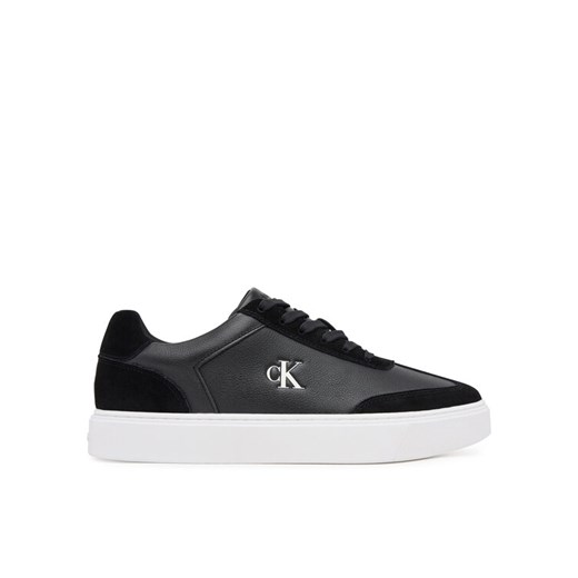Calvin Klein Sneakersy Classic Cupsole Laceup Wt Mix YM0YM01429 Czarny ze sklepu MODIVO w kategorii Buty sportowe męskie - zdjęcie 184869642