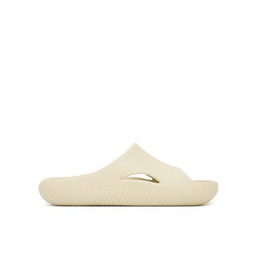 Klapki Crocs Mellow Slide 208392 Beżowy ze sklepu eobuwie.pl w kategorii Klapki damskie - zdjęcie 184871191