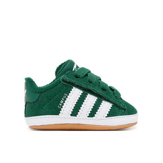 Sneakersy adidas Campus Crib JR5797 Zielony ze sklepu eobuwie.pl w kategorii Buty sportowe dziecięce - zdjęcie 184871192