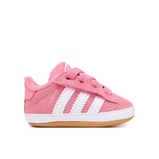 Sneakersy adidas Campus Crib JS3844 Różowy ze sklepu eobuwie.pl w kategorii Buty sportowe dziecięce - zdjęcie 184871294