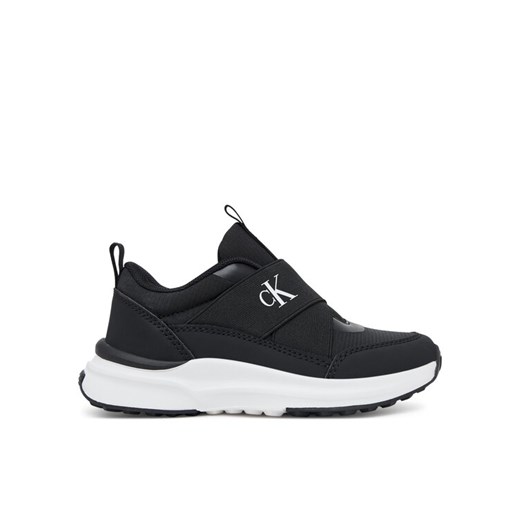Sneakersy Calvin Klein Low Cut Sneaker V3X9-83172-1845 S Czarny ze sklepu eobuwie.pl w kategorii Buty sportowe dziecięce - zdjęcie 184871351
