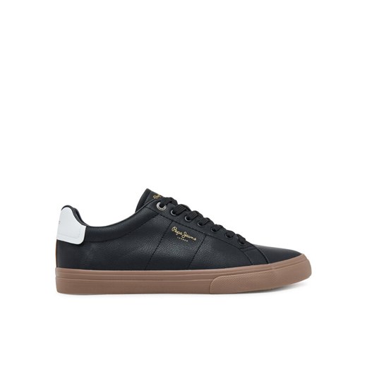 Tenisówki Pepe Jeans Kenton Base PMS300003 Czarny ze sklepu eobuwie.pl w kategorii Trampki męskie - zdjęcie 184871371