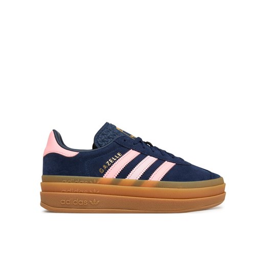 Sneakersy adidas Gazelle Bold JR5951 Granatowy ze sklepu eobuwie.pl w kategorii Buty sportowe damskie - zdjęcie 184871374