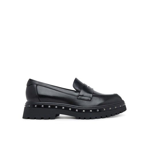 Loafersy Tamaris 1-24767-45 Czarny ze sklepu eobuwie.pl w kategorii Lordsy damskie - zdjęcie 184871410