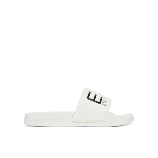 Klapki EA7 Emporio Armani 7Y000037 AF15118 U0001 Biały ze sklepu eobuwie.pl w kategorii Klapki dziecięce - zdjęcie 184871450