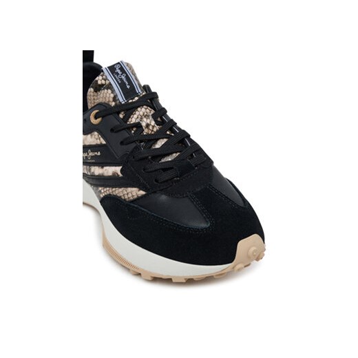 Sneakersy Pepe Jeans Lucky Fenix PLS600019 Czarny Pepe Jeans 39 eobuwie.pl