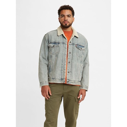 Levi&apos;s Kurtka dżinsowa w kolorze błękitnym M Limango Polska okazja