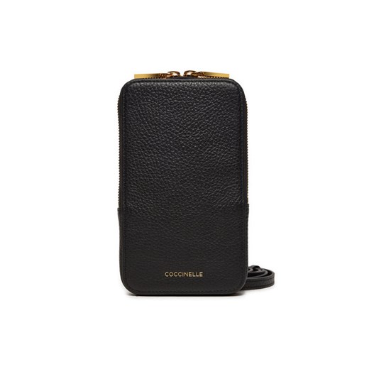 Coccinelle Torebka na telefon MI5 Flor E5 MI5 27 01 01 Czarny ze sklepu MODIVO w kategorii Etui - zdjęcie 184874653