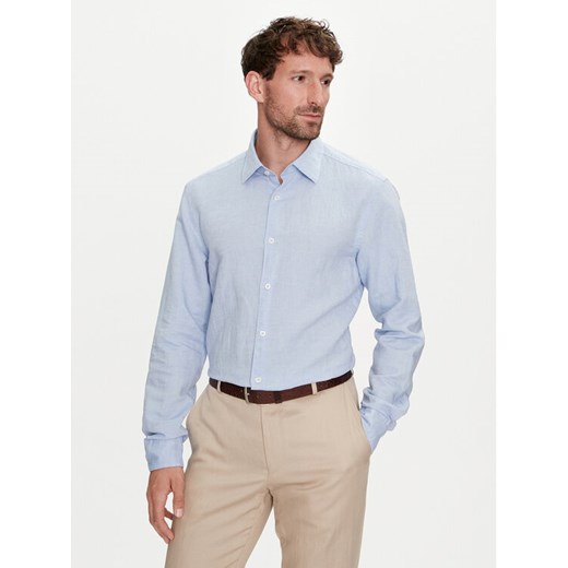 Boss Koszula C-Hal-Kent-C4-232 50513661 Błękitny Casual Fit ze sklepu MODIVO w kategorii Koszule męskie - zdjęcie 184874724