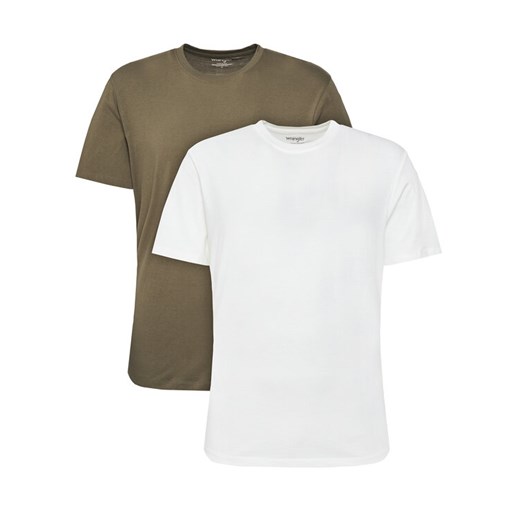 Wrangler Komplet 2 t-shirtów 112321466 Zielony Regular Fit ze sklepu MODIVO w kategorii T-shirty męskie - zdjęcie 184875234