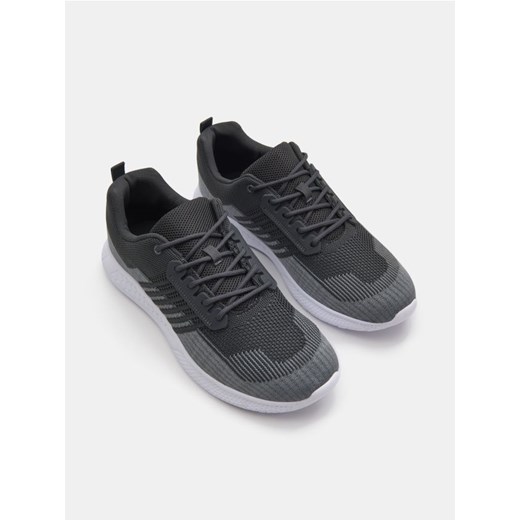 Sinsay - Sportowe sneakersy - szary ze sklepu Sinsay w kategorii Buty sportowe męskie - zdjęcie 184876171