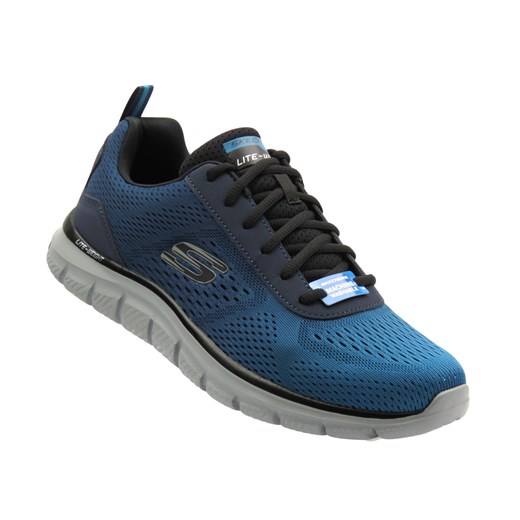 Sportowe buty męskie Skechers 232399, granatowe ze sklepu ulubioneobuwie w kategorii Buty sportowe męskie - zdjęcie 184876262