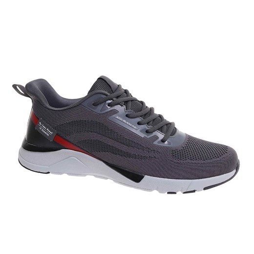 Sznurowane męskie buty sportowe Duże rozmiary /G4-1 17995 T693/ ze sklepu Pantofelek24.pl w kategorii Buty sportowe męskie - zdjęcie 184877454