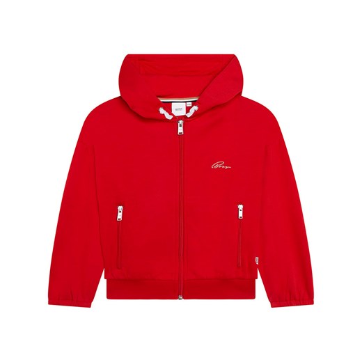Hugo Boss Kids Bluza w kolorze czerwonym ze sklepu Limango Polska w kategorii Bluzy chłopięce - zdjęcie 184877464