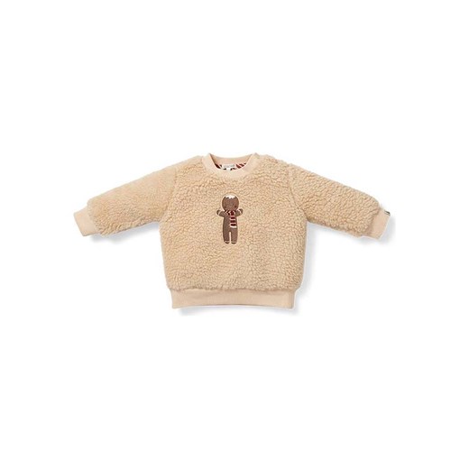 Little Dutch Bluza polarowa w kolorze beżowym ze sklepu Limango Polska w kategorii Bluzy i swetry - zdjęcie 184877581
