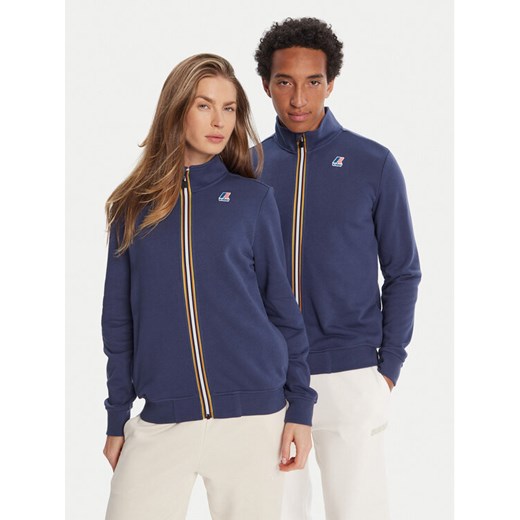 K-Way Bluza Augur K41225W Granatowy Regular Fit ze sklepu MODIVO w kategorii Bluzy męskie - zdjęcie 184877770