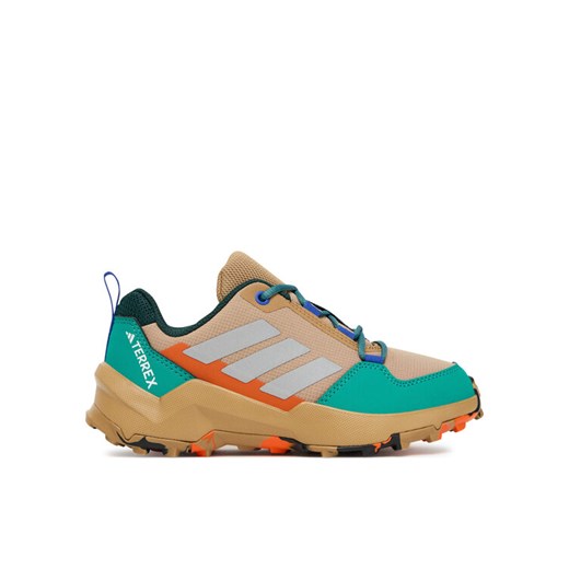 Trekkingi adidas Terrex Ax4r JQ0632 Brązowy ze sklepu eobuwie.pl w kategorii Buty trekkingowe dziecięce - zdjęcie 184878250