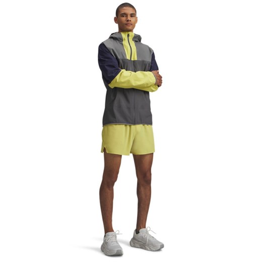 Męskie spodenki treningowe Under Armour UA Halo Train Short - żółte ze sklepu Sportstylestory.com w kategorii Spodenki męskie - zdjęcie 184879532
