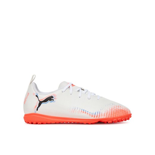 Puma Buty do piłki nożnej Future 8 Play Tt Jr 108626 01 Biały ze sklepu MODIVO w kategorii Buty sportowe dziecięce - zdjęcie 184879603