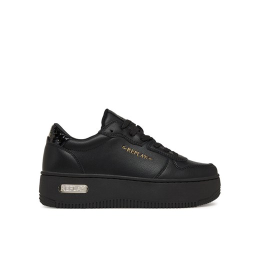 REPLAY Sneakersy GWZ5O.000.C0024L Czarny ze sklepu MODIVO w kategorii Buty sportowe damskie - zdjęcie 184879700