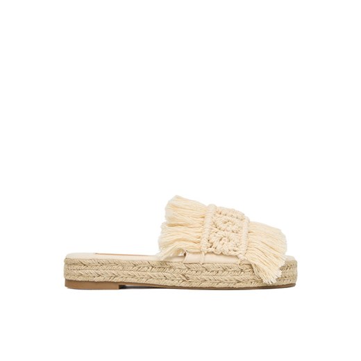 DeeZee Espadryle S294 Écru ze sklepu MODIVO w kategorii Espadryle damskie - zdjęcie 184879704
