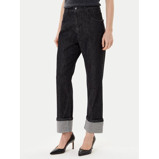 Rinascimento Jeansy CFC0125150003 Czarny Loose Fit ze sklepu MODIVO w kategorii Jeansy damskie - zdjęcie 184879722