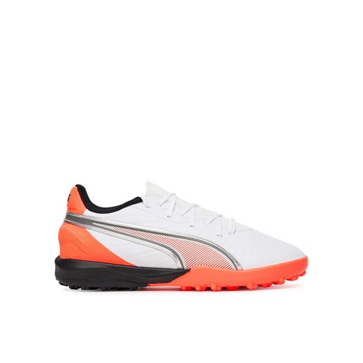 Puma Buty do piłki nożnej King Match Tt Jr 108838 01 Biały ze sklepu MODIVO w kategorii Buty sportowe dziecięce - zdjęcie 184880652