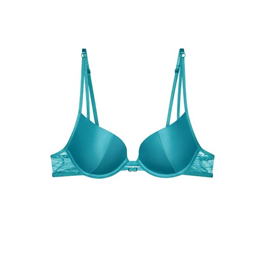 Triumph biustonosz typu push-up Crazy Stupid Love 10222374-1605, Kolor turkusowy, Rozmiar 75A, Triumph ze sklepu Primodo w kategorii Biustonosze - zdjęcie 184880790
