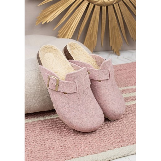 billowy Chodaki w kolorze jasnoróżowym ze sklepu Limango Polska w kategorii Klapki damskie - zdjęcie 184880931