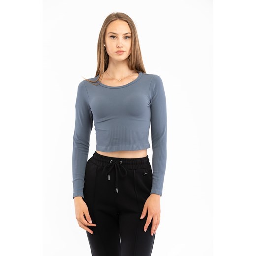 Stronger Koszulka sportowa "Smooth" w kolorze szarym Stronger M okazyjna cena Limango Polska