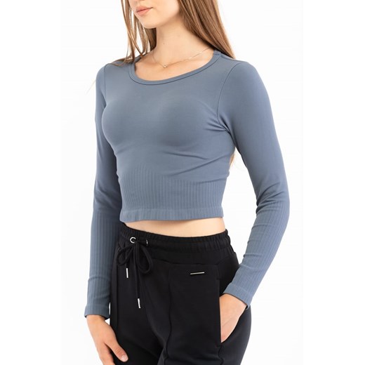 Stronger Koszulka sportowa "Smooth" w kolorze szarym Stronger M okazyjna cena Limango Polska