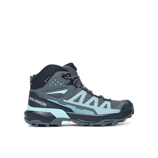 Salomon Trekkingi X Ultra 360 Mid Gore-Tex L47745100 Zielony ze sklepu MODIVO w kategorii Buty trekkingowe damskie - zdjęcie 184881263