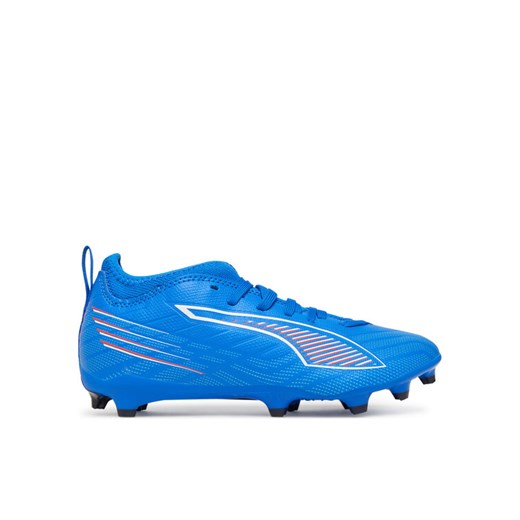 Puma Buty do piłki nożnej Ultra 6 Match Fg/Ag Jr 108515 01 Niebieski ze sklepu MODIVO w kategorii Buty sportowe dziecięce - zdjęcie 184881294