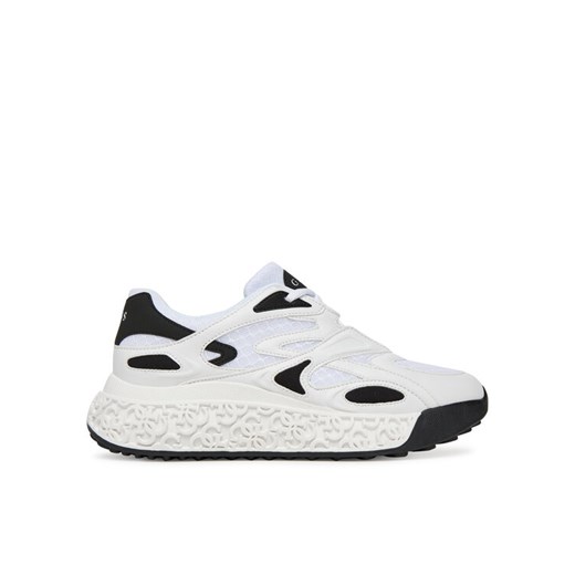 Guess Sneakersy FLTSWA LEA12 Biały ze sklepu MODIVO w kategorii Buty sportowe damskie - zdjęcie 184882963