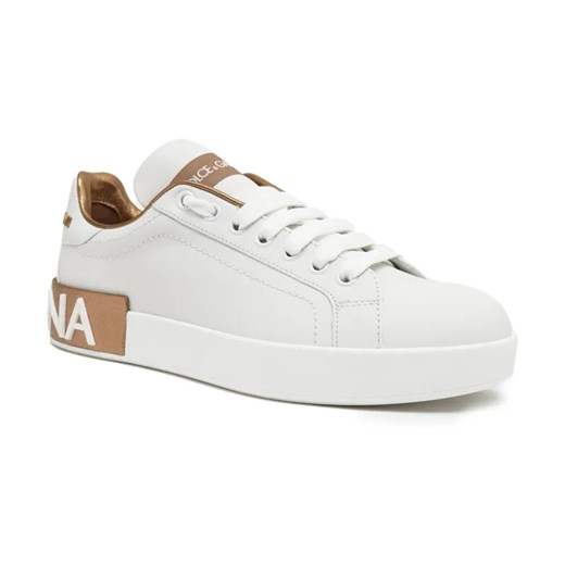 Dolce & Gabbana Skórzane trampki ze sklepu Gomez Fashion Store w kategorii Trampki damskie - zdjęcie 184883020