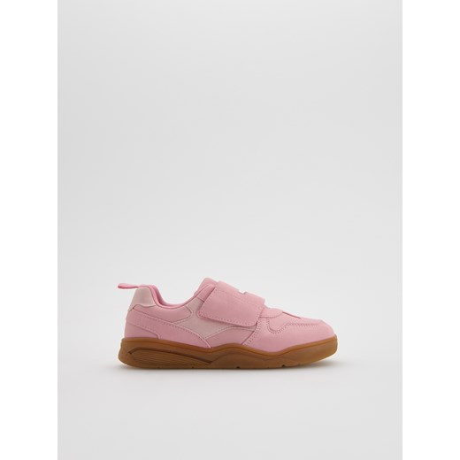 Reserved - Sneakersy z łączonych materiałów - różowy Reserved 36 Reserved
