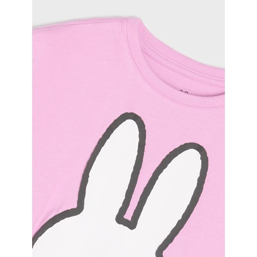 Sinsay - Bawełniana koszula Miffy - różowy Sinsay 140 (9-10 l) Sinsay