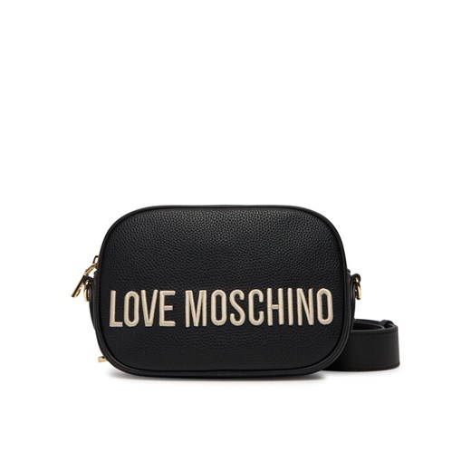 Torebka LOVE MOSCHINO JC4107PP1NLT1000 Czarny ze sklepu eobuwie.pl w kategorii Listonoszki - zdjęcie 184883690