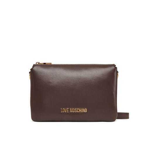 Torebka LOVE MOSCHINO JC4075PP1NLF0301 Brązowy ze sklepu eobuwie.pl w kategorii Listonoszki - zdjęcie 184883740