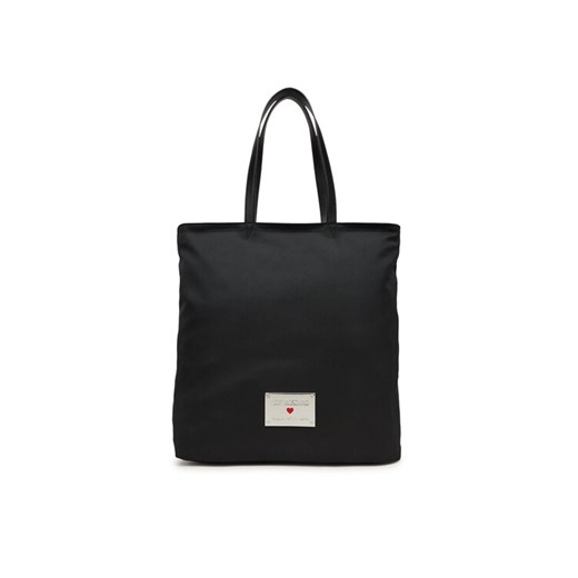 Torebka LOVE MOSCHINO JC4205PP1NLN100A Czarny ze sklepu eobuwie.pl w kategorii Torby Shopper bag - zdjęcie 184883772