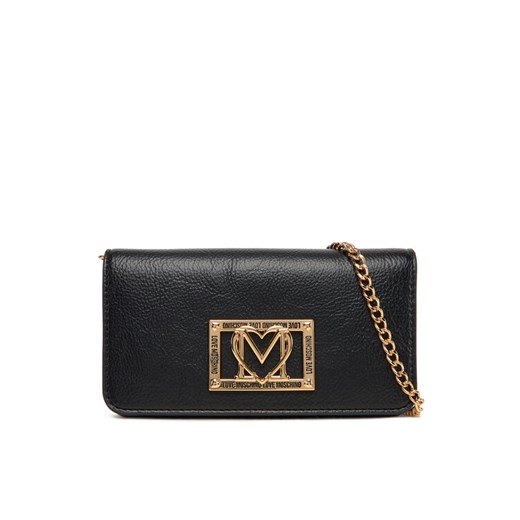 LOVE MOSCHINO Torebka JC5602PP1NLI0000 Czarny ze sklepu MODIVO w kategorii Kopertówki - zdjęcie 184884383