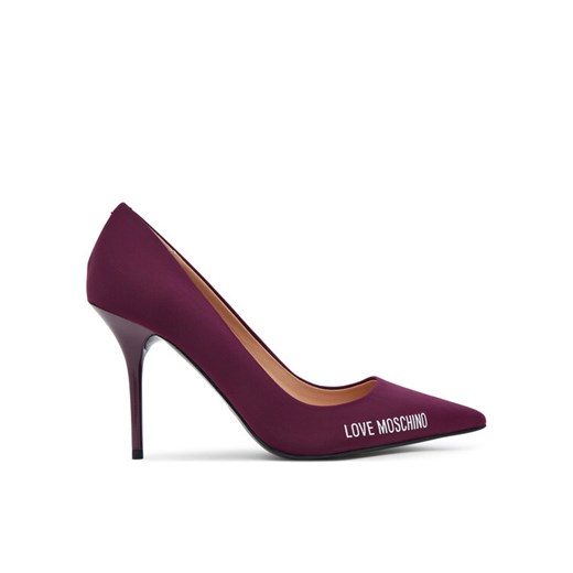 LOVE MOSCHINO Szpilki JA10299G1NIM055641 Bordowy ze sklepu MODIVO w kategorii Czółenka - zdjęcie 184884431