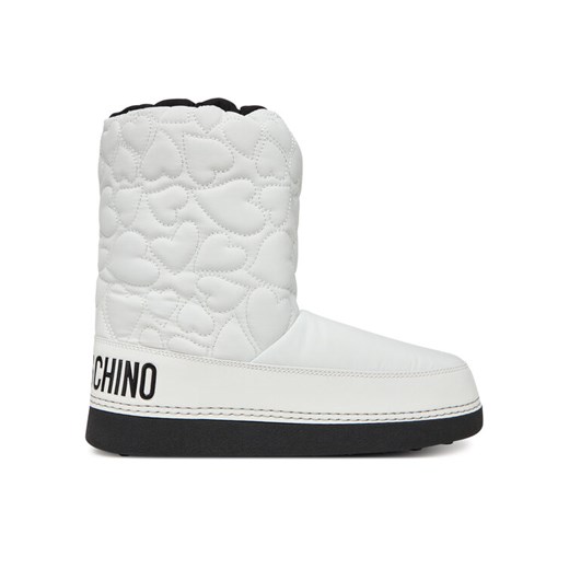 LOVE MOSCHINO Śniegowce JA24202G1NISE10A Biały ze sklepu MODIVO w kategorii Śniegowce damskie - zdjęcie 184884443