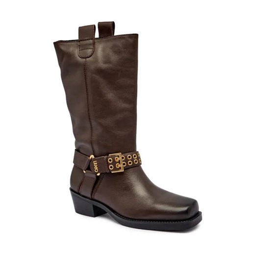 Liu Jo Skórzane kozaki ROXY 02 ze sklepu Gomez Fashion Store w kategorii Kozaki damskie - zdjęcie 184885281