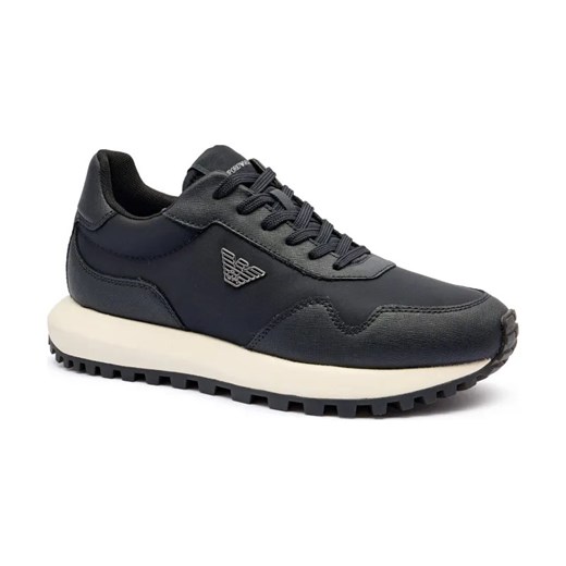 Emporio Armani Sneakersy | z dodatkiem skóry ze sklepu Gomez Fashion Store w kategorii Buty sportowe męskie - zdjęcie 184885284