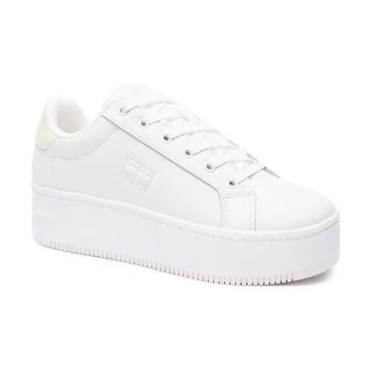 Tommy Jeans Skórzane sneakersy ze sklepu Gomez Fashion Store w kategorii Buty sportowe damskie - zdjęcie 184885292