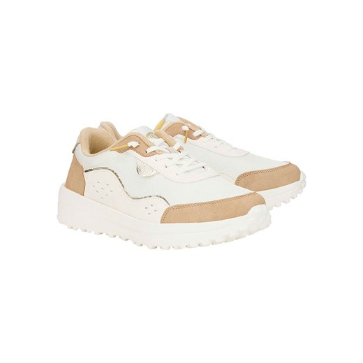 Hey Dude Sneakersy &quot;Hayden Shine&quot; w kolorze biało-beżowym ze sklepu Limango Polska w kategorii Buty sportowe damskie - zdjęcie 184886233