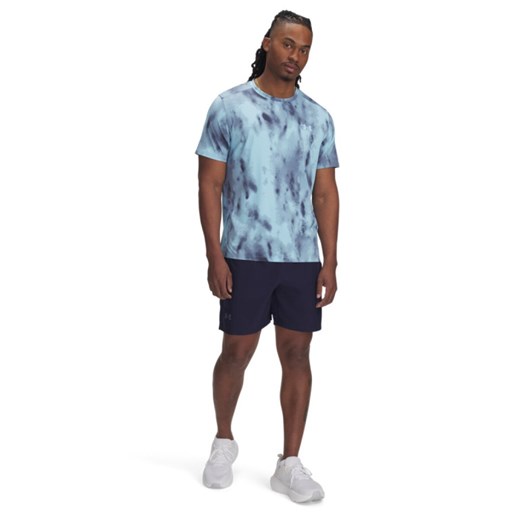 Męskie spodenki treningowe Under Armour UA Launch Pro 2n1 7\'\' Shorts - granatowe ze sklepu Sportstylestory.com w kategorii Spodenki męskie - zdjęcie 184886913